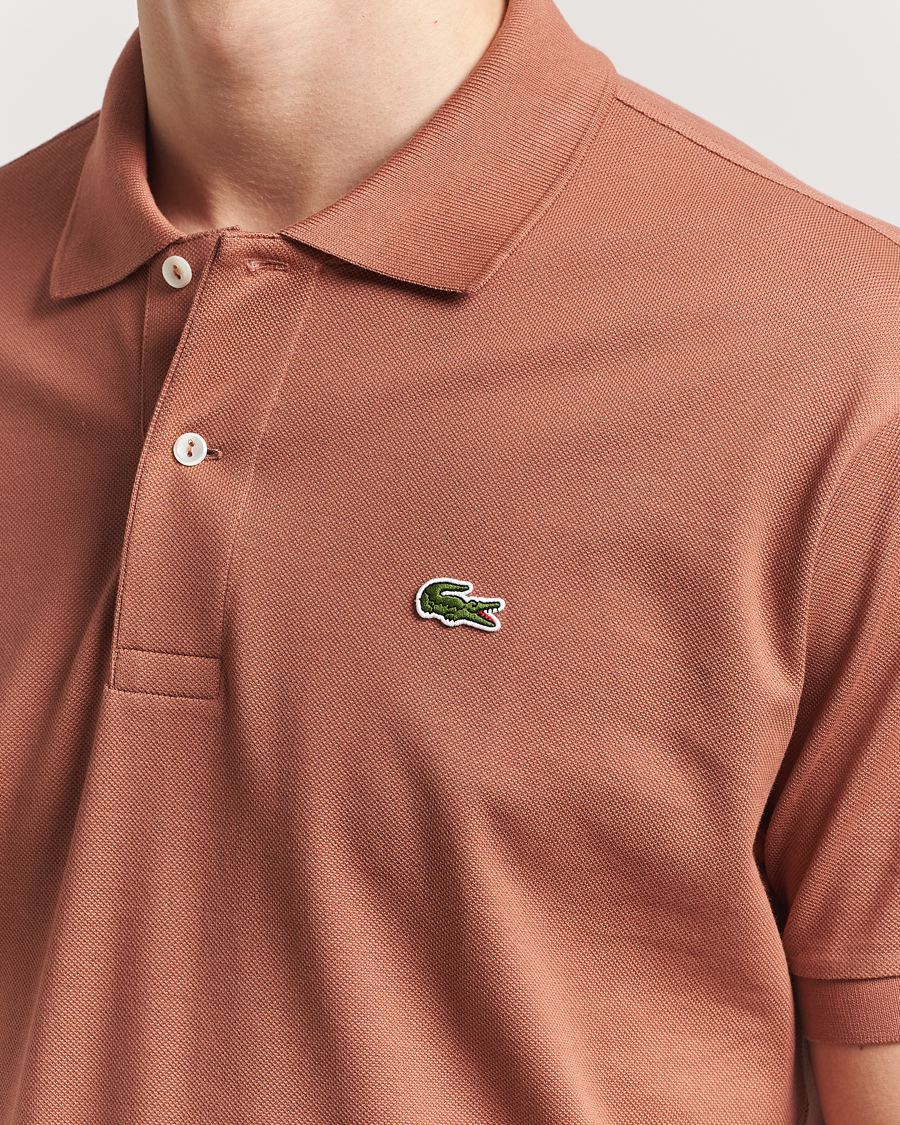 Men | Polo Shirts | Lacoste | Original Polo Piké Track Orange