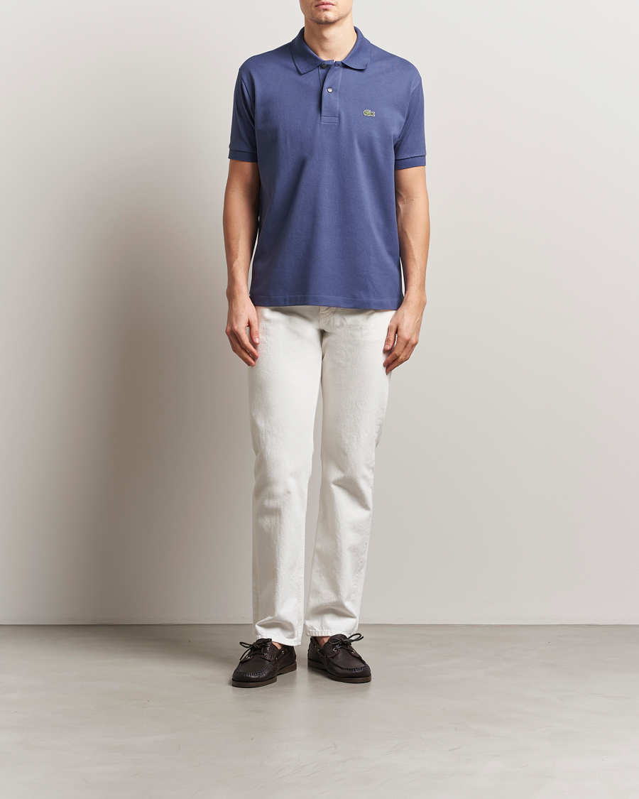 Men | Polo Shirts | Lacoste | Original Polo Piké Primerose Blue