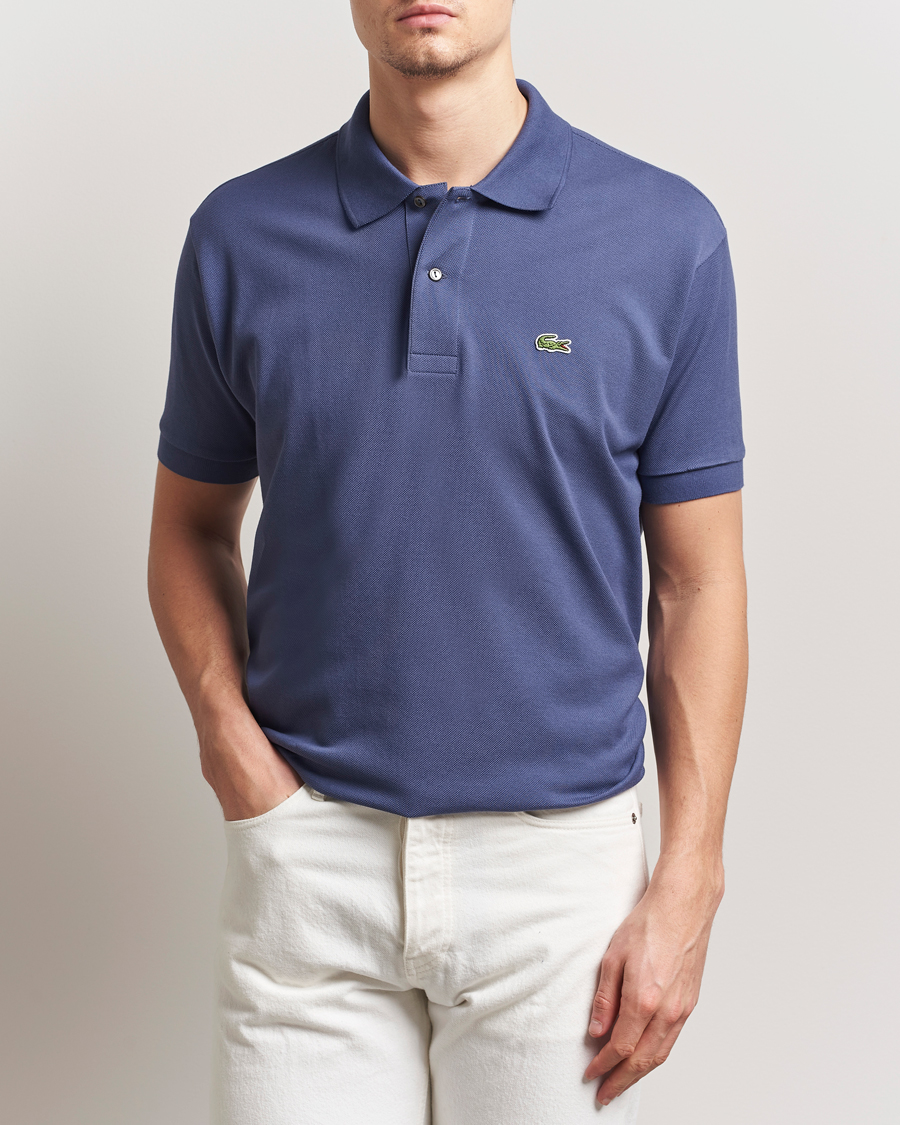 Men | Polo Shirts | Lacoste | Original Polo Piké Primerose Blue