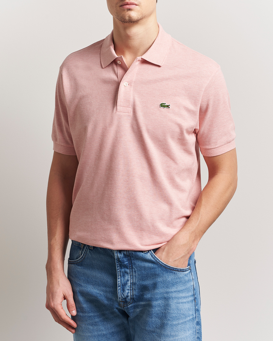 Men | Polo Shirts | Lacoste | Original Polo Piké Strawberry Chine