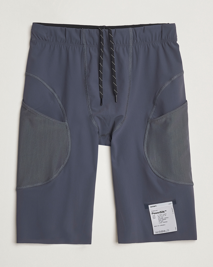Men | Shorts | Satisfy | PowerSilk 9 Half Tights Grey