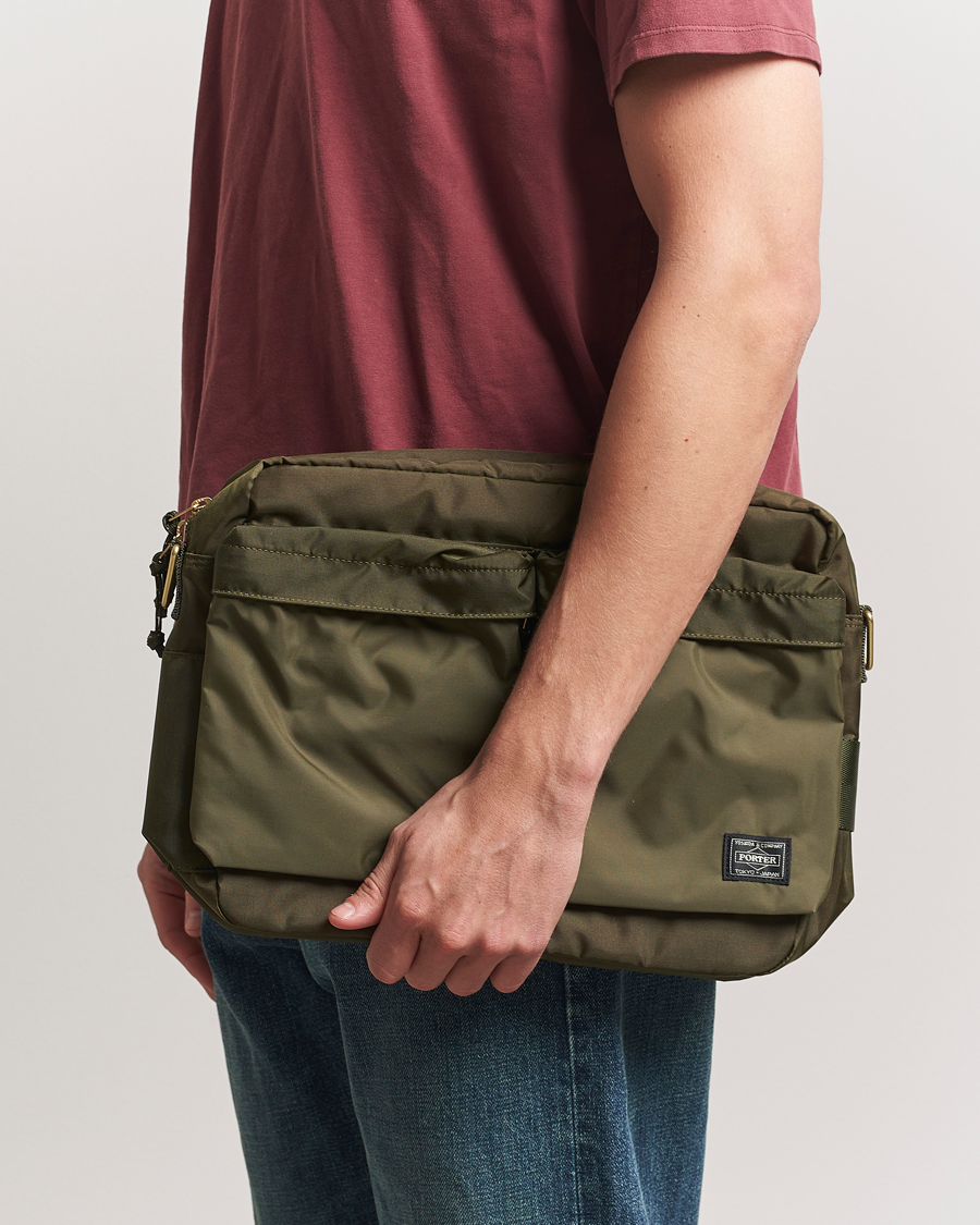 Men | Bags | Porter-Yoshida & Co. | Force Shoulder Bag Olive Drab