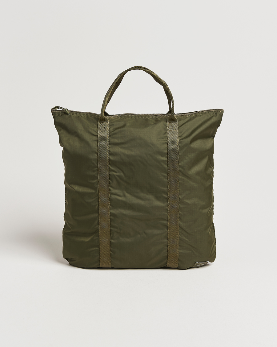 Men | Bags | Porter-Yoshida & Co. | Flex 2Way Tote Bag Olive Drab