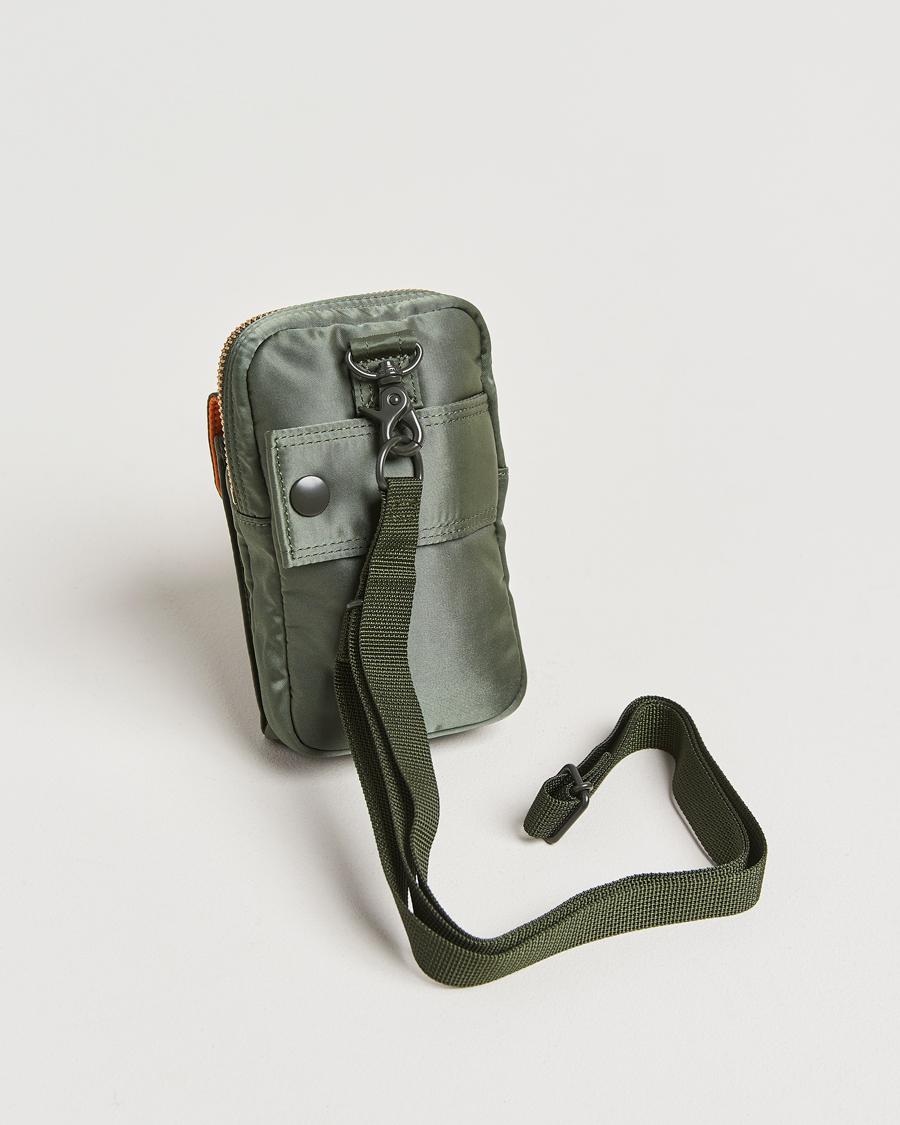 Men | Bags | Porter-Yoshida & Co. | Tanker Mobile Pouch Sage Green