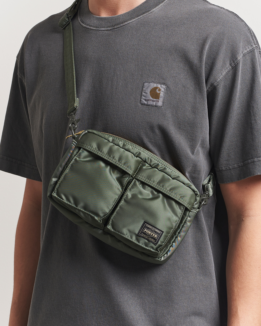 Men | Bags | Porter-Yoshida & Co. | Tanker Sling Bag Sage Green