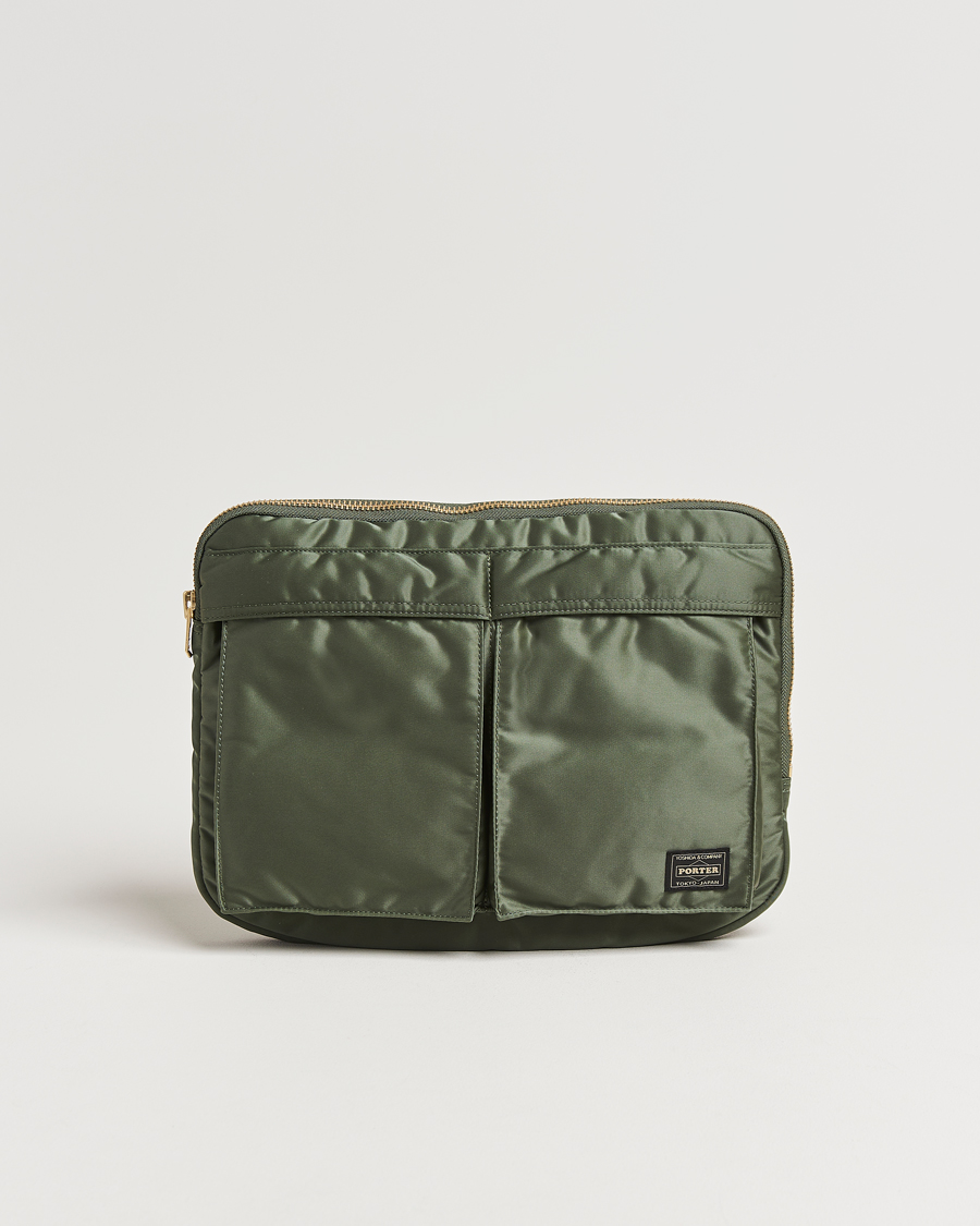 Men | Bags | Porter-Yoshida & Co. | New Tanker Document Case Sage Green