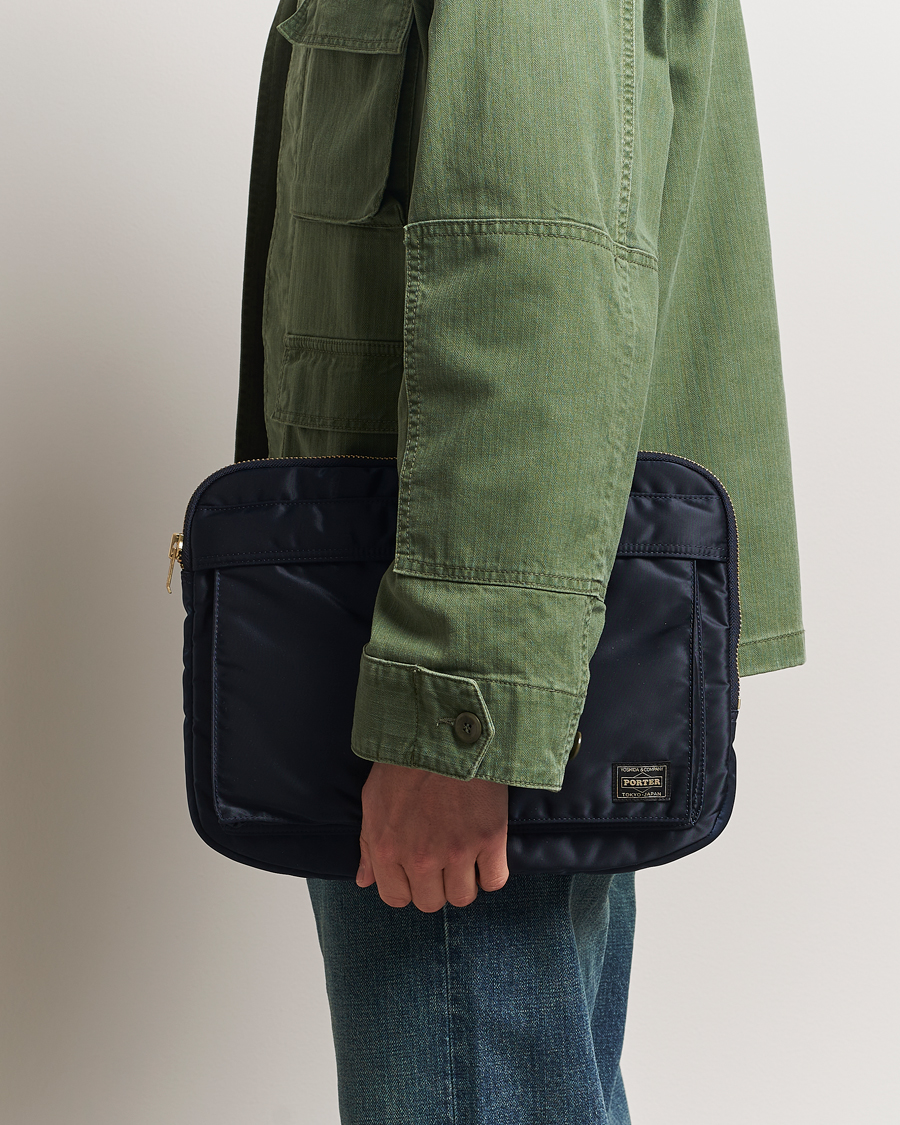 Men | Porter-Yoshida & Co. Tanker Document Case Navy | Porter-Yoshida & Co. | Tanker Document Case Navy