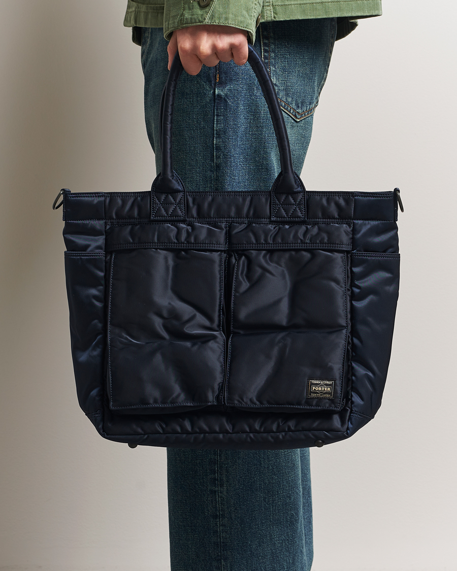 Men | Bags | Porter-Yoshida & Co. | New Tanker Tote Bag Navy