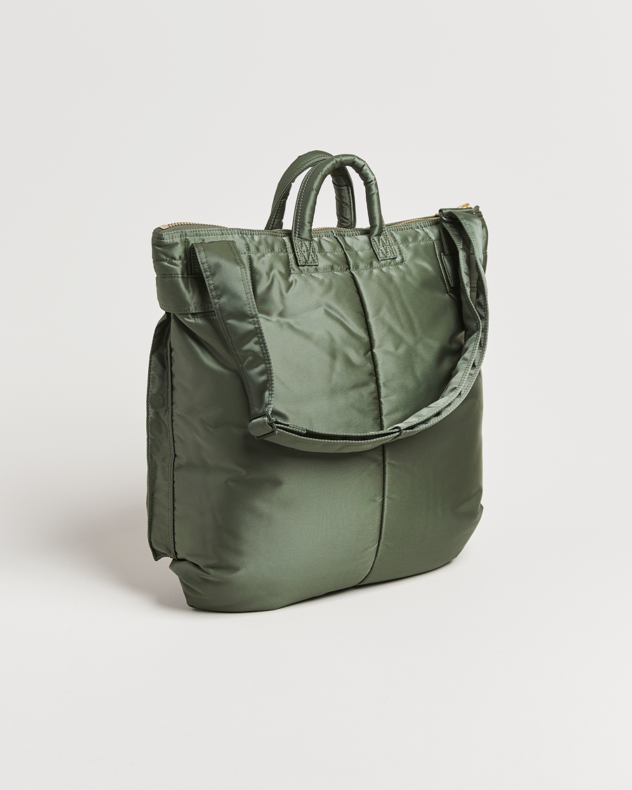 Men | Bags | Porter-Yoshida & Co. | Tanker Helmet Bag Sage Green
