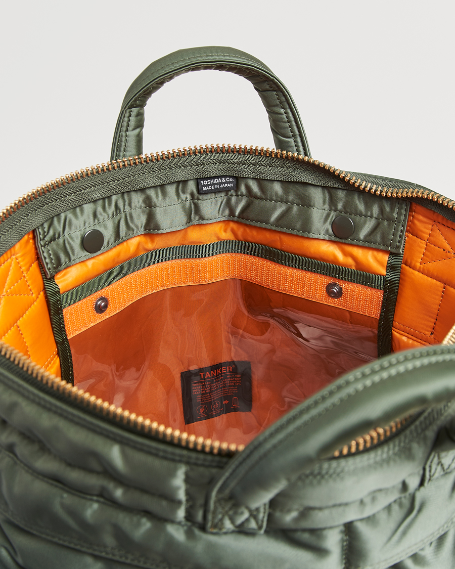 Men | Bags | Porter-Yoshida & Co. | New Tanker Helmet Bag Sage Green