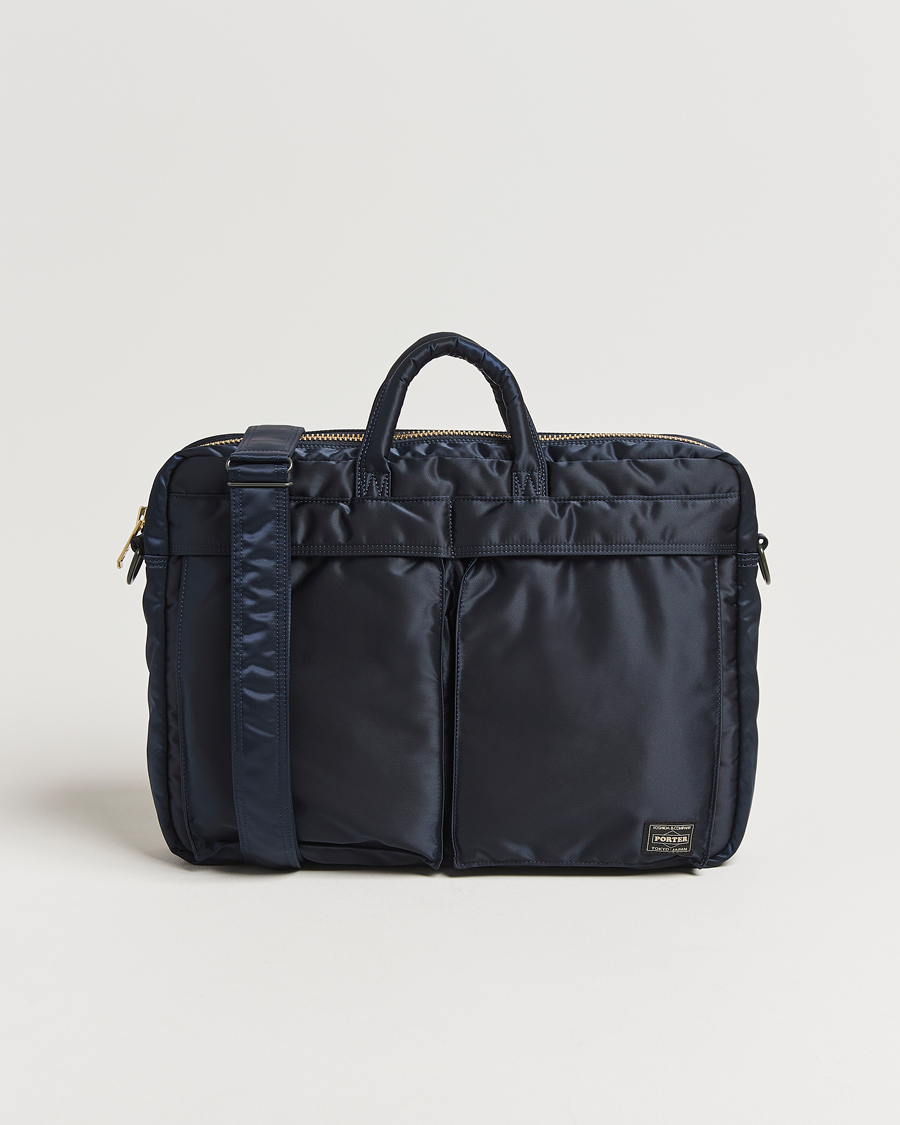 Men | Bags | Porter-Yoshida & Co. | Porter-Yoshida & Co.Tanker 2Way Document BagNavy