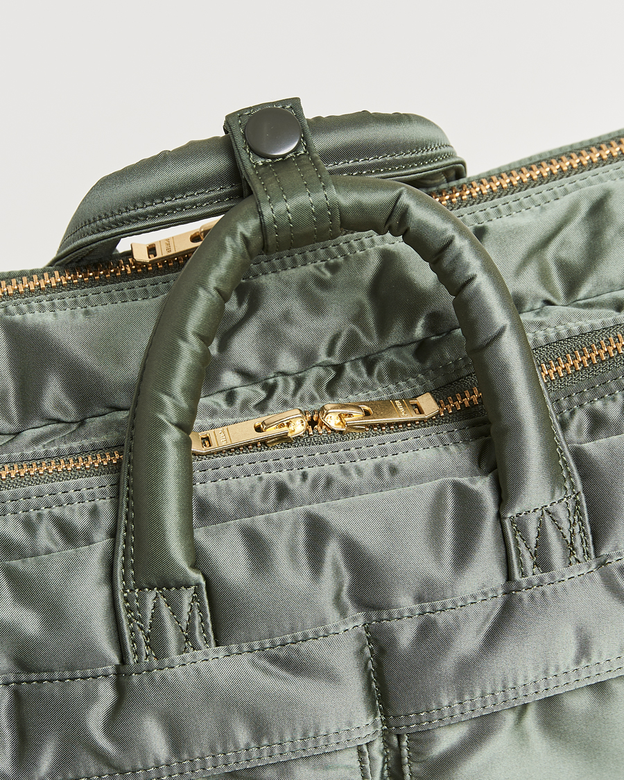 Men | Bags | Porter-Yoshida & Co. | New Tanker 3Way Document Bag Sage Green