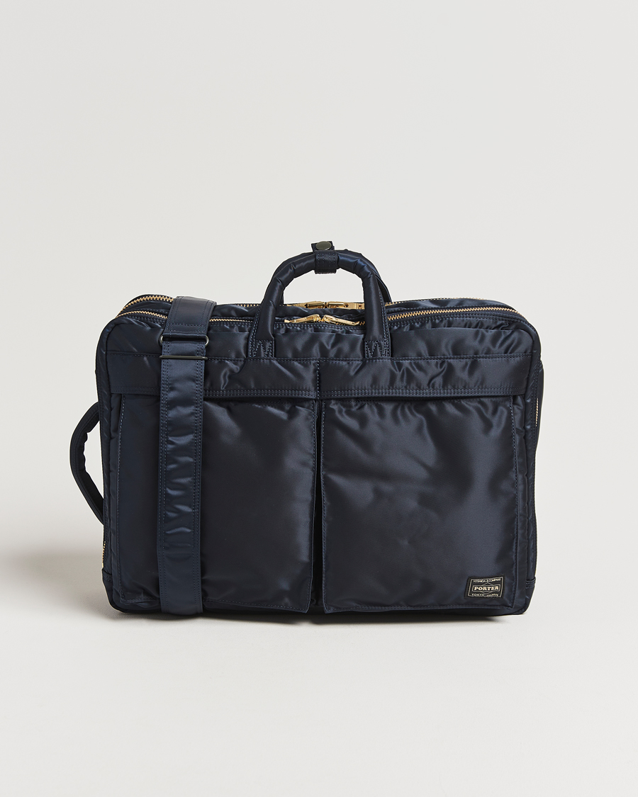 Men | Bags | Porter-Yoshida & Co. | New Tanker 3Way Document Bag Navy