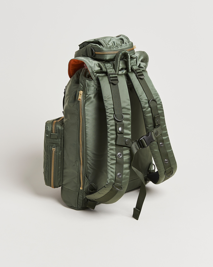 Men | Bags | Porter-Yoshida & Co. | New Tanker Rucksack Sage Green