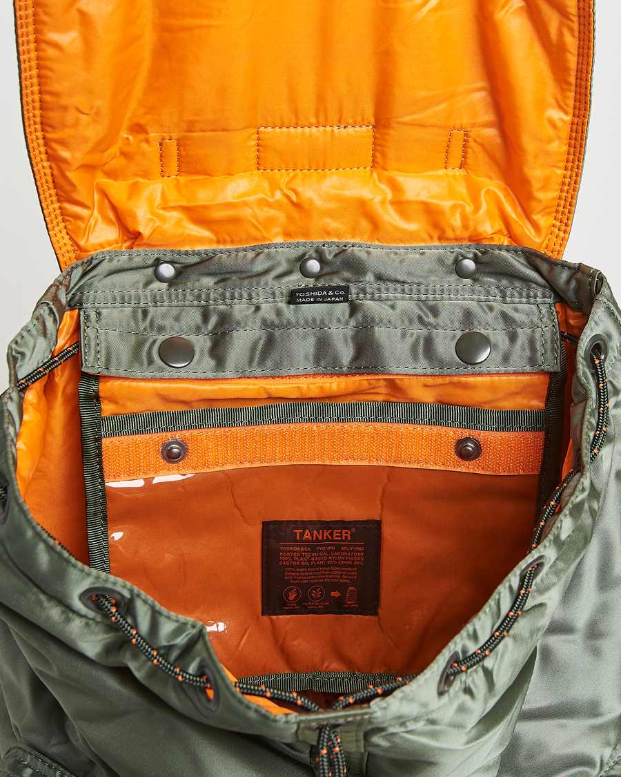 Men | Bags | Porter-Yoshida & Co. | New Tanker Rucksack Sage Green