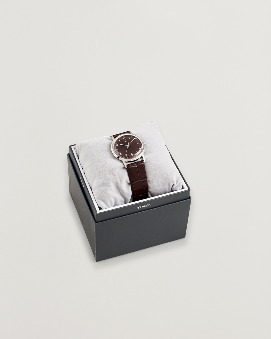 Men | Timex Marlin Handwind 34mm Chocolate Brown Dial | Timex | Marlin Handwind 34mm Chocolate Brown Dial