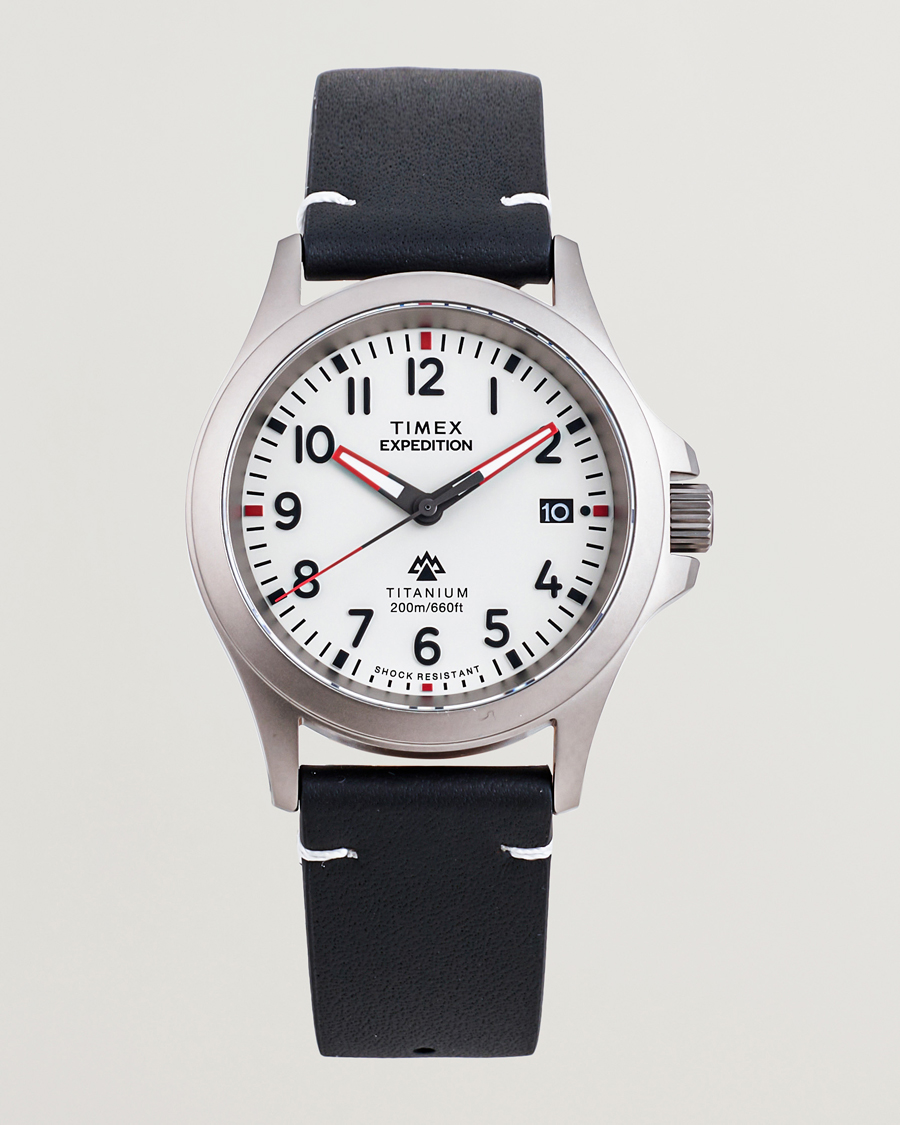 Men | Timex Expedition Titanium 38mm Light Gray Dial | Timex | Expedition Titanium 38mm Light Gray Dial