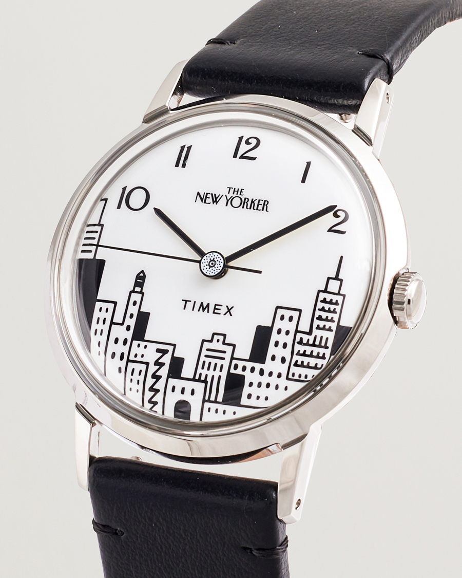 Men | Timex Timex X New Yorker Marlin Hand Wind 34mm White Dial | Timex | X New Yorker Marlin Hand Wind 34mm White Dial