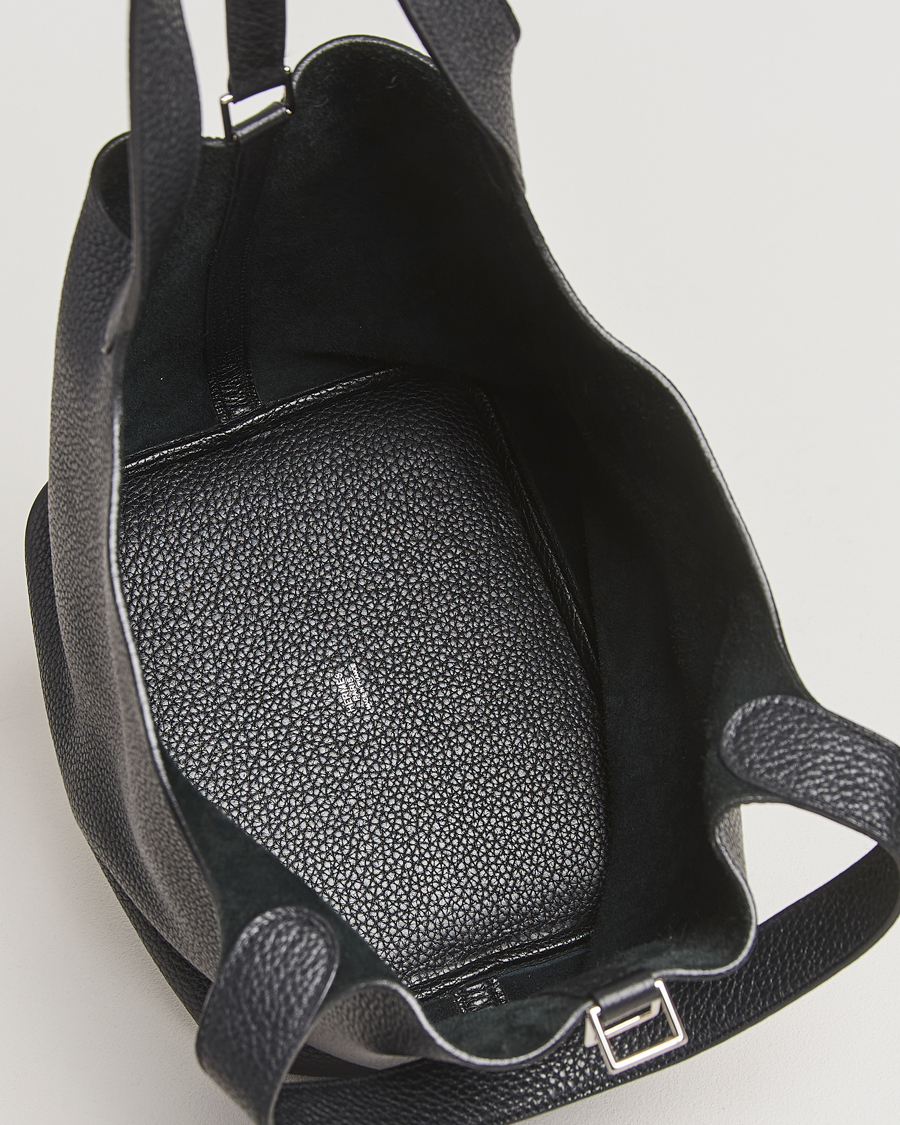 Men | Gifts for Her | Hermès Pre-Owned | Picotin Lock 22 Taurillon Clemence Leather Black