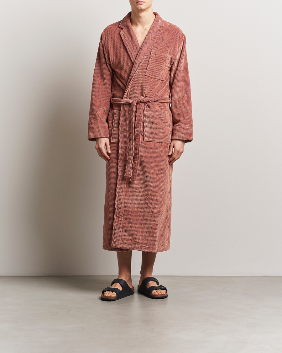 Men | Pyjamas & Robes | OAS | Velour Long Robe Roza