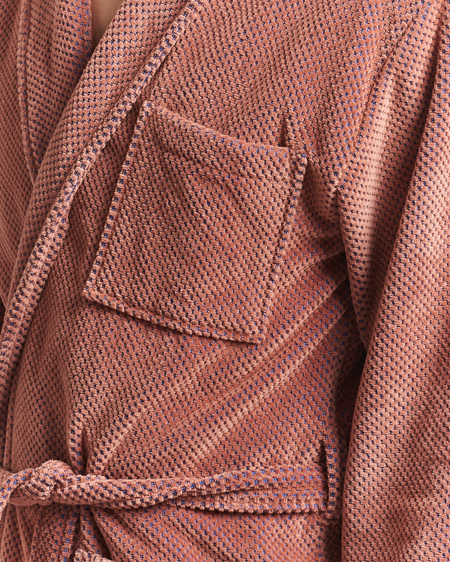 Men | Pyjamas & Robes | OAS | Velour Long Robe Roza