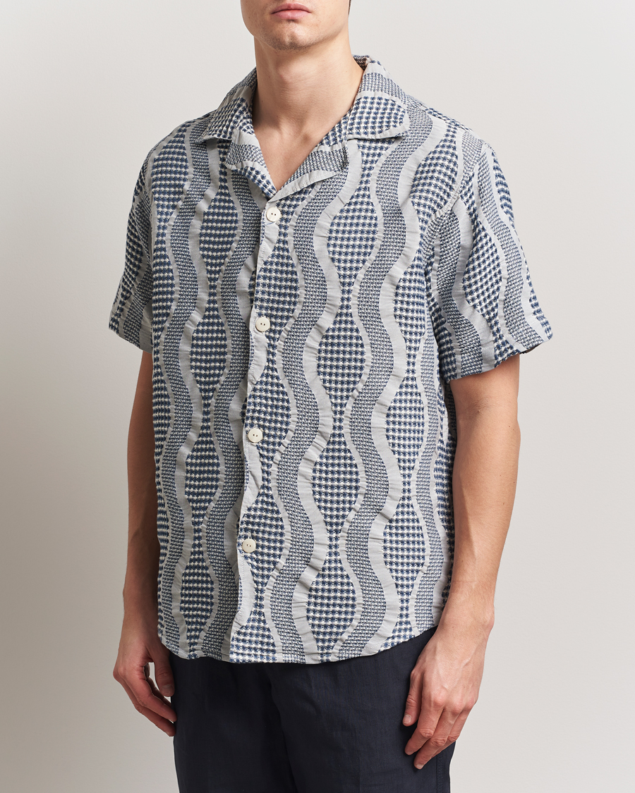 Men | Shirts | OAS | Cuba Waffle Shirt Coma