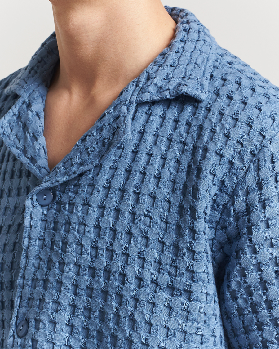 Men | Shirts | OAS | Cuba Waffle Shirt Coronet