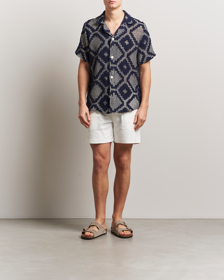 Men | Shirts | OAS | Cuba Crochet Shirt Trastevere