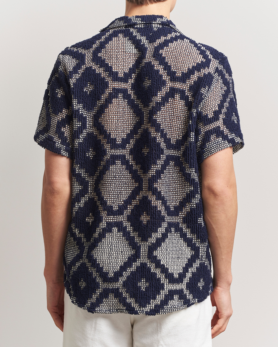Men | Shirts | OAS | Cuba Crochet Shirt Trastevere