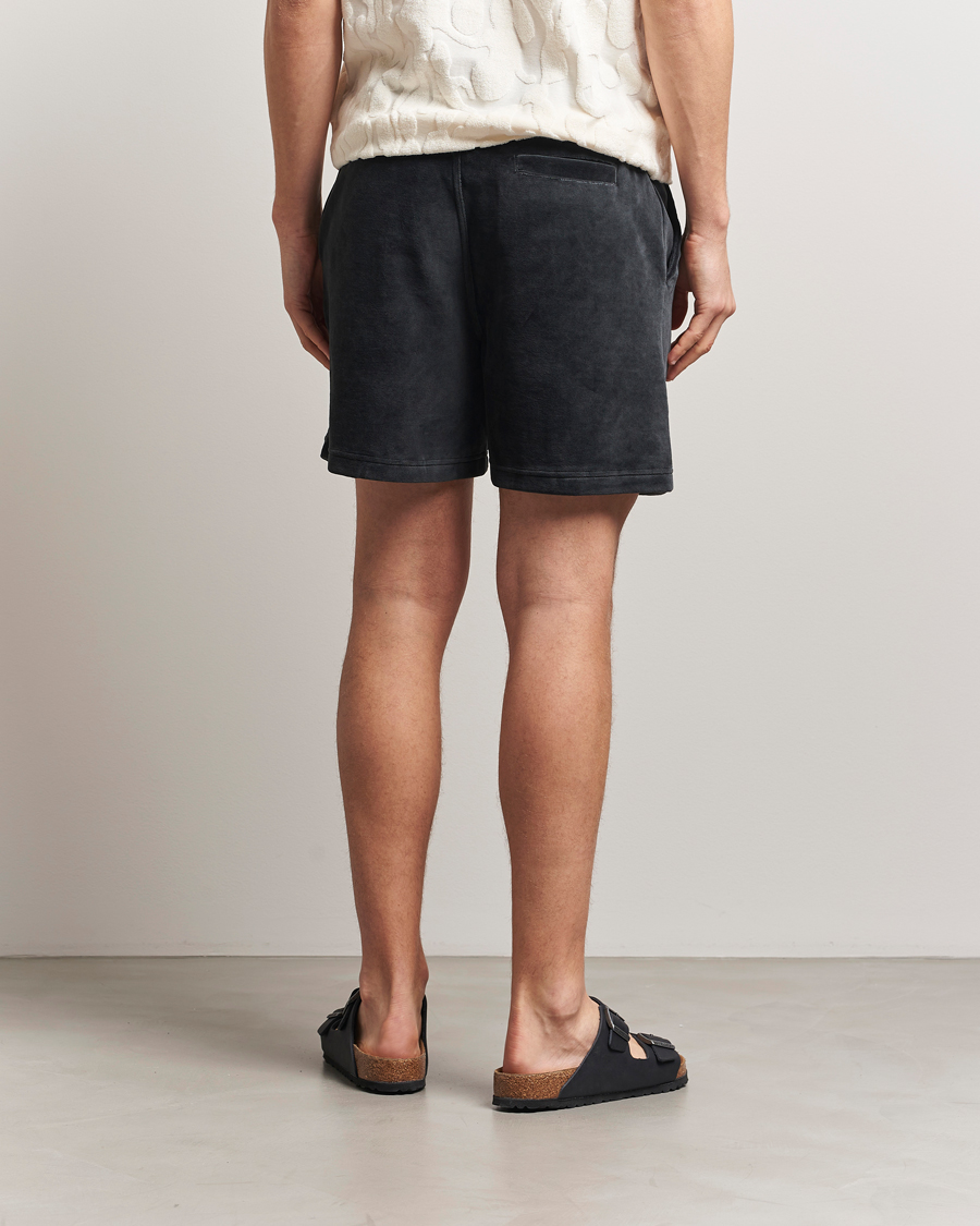 Men | Shorts | OAS | Velour Shorts Nearly Black