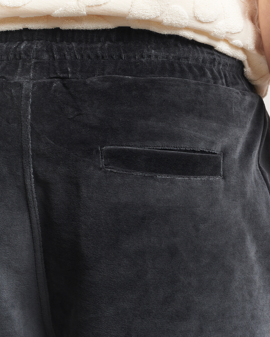Men | Shorts | OAS | Velour Shorts Nearly Black