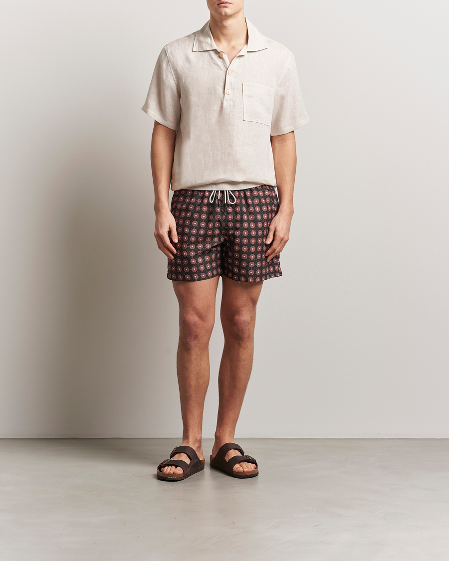 Men | Shirts | OAS | Cuba Linen Shirt Beige