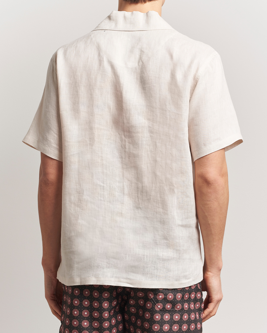 Men | Shirts | OAS | Cuba Linen Shirt Beige
