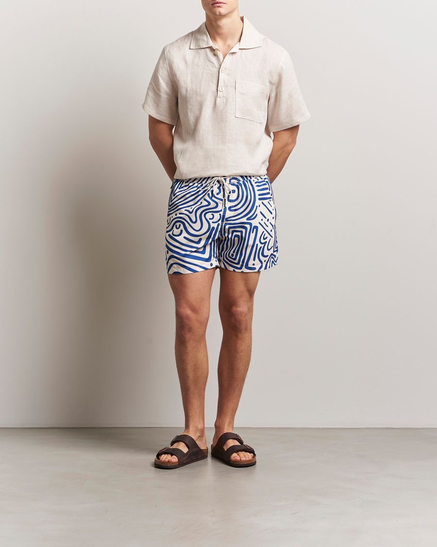 Men | Swimwear | OAS | Printed Swimshorts Eldovado