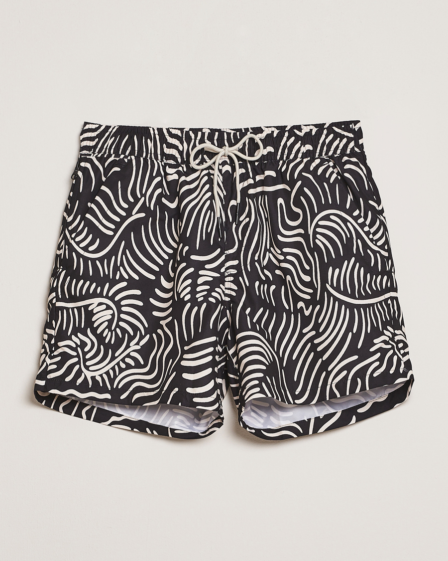 Men | Swimwear | OAS | Printed Swimshorts Tar Lorenzo