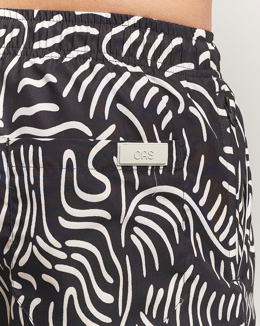 Men | Swimwear | OAS | Printed Swimshorts Tar Lorenzo