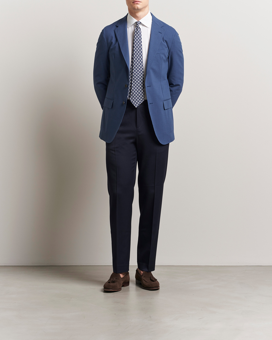 Men | Blazers | Polo Ralph Lauren | Linen Sportcoat Blue Sea