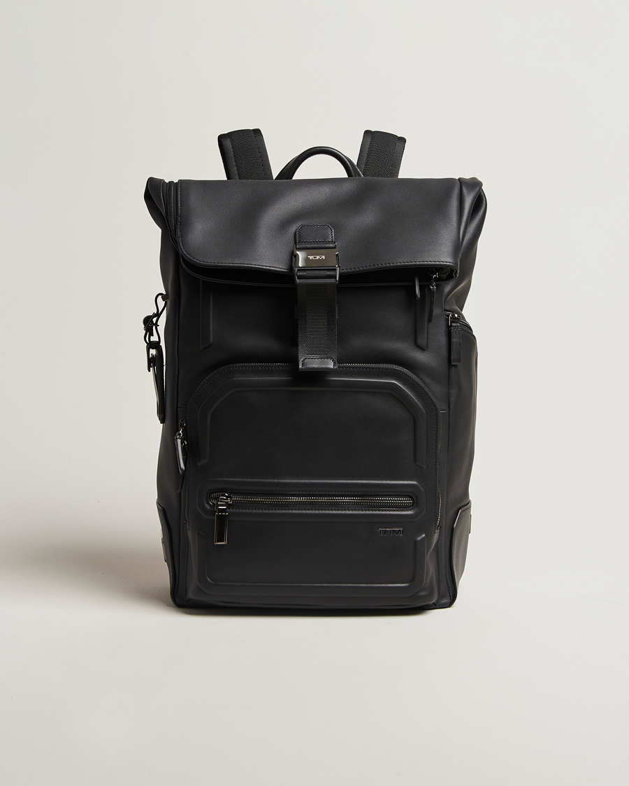 Men | Bags | TUMI | Harrison Osborn Roll Top Backpack Black