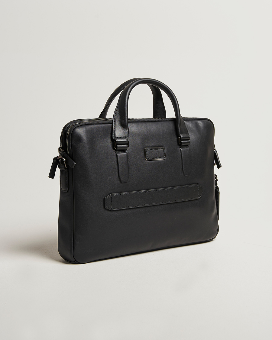 Men | Bags | TUMI | Harrison Sycamore Slim Leather Brief Black