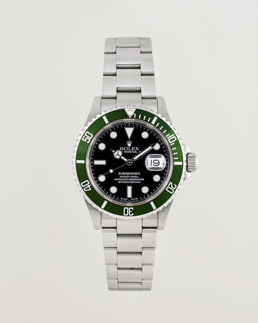 Men | Pre-Owned & Vintage Watches | Rolex Pre-Owned | Submariner Date Kermit