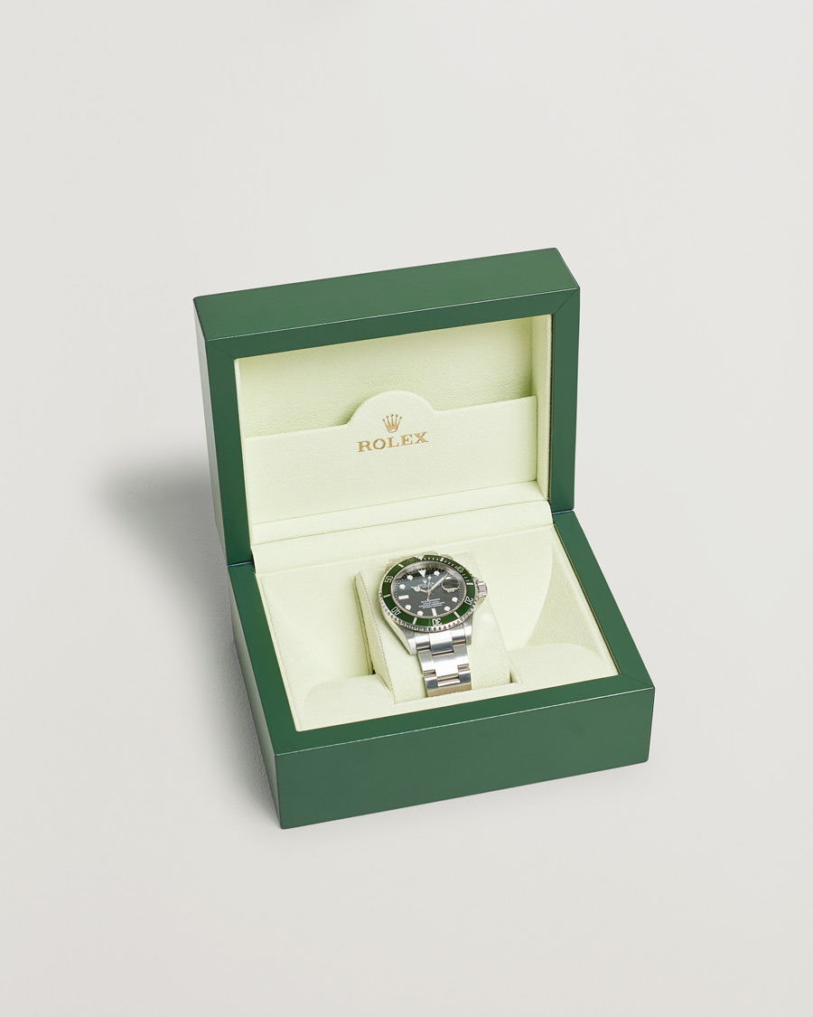 Men | Pre-Owned & Vintage Watches | Rolex Pre-Owned | Submariner Date Kermit