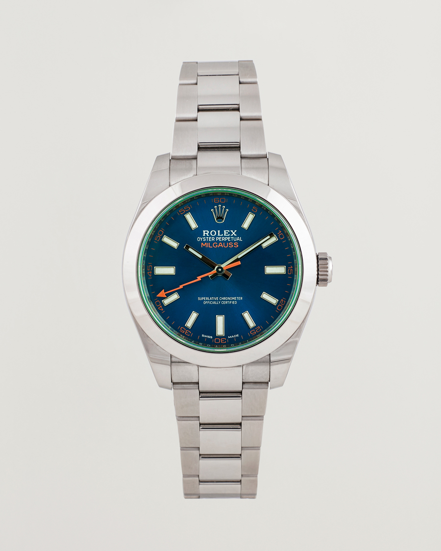 Men | Rolex Pre-Owned Milgauss | Rolex Pre-Owned | Milgauss