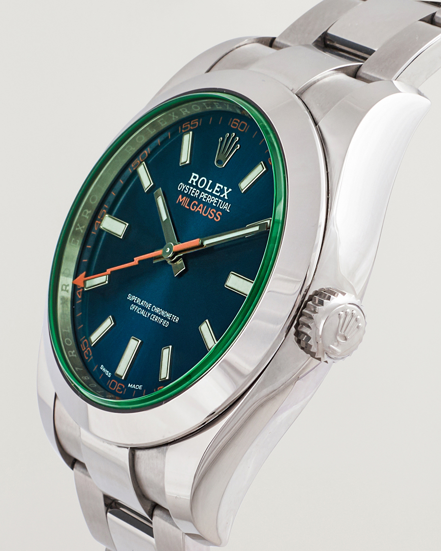 Men | Rolex Pre-Owned Milgauss | Rolex Pre-Owned | Milgauss
