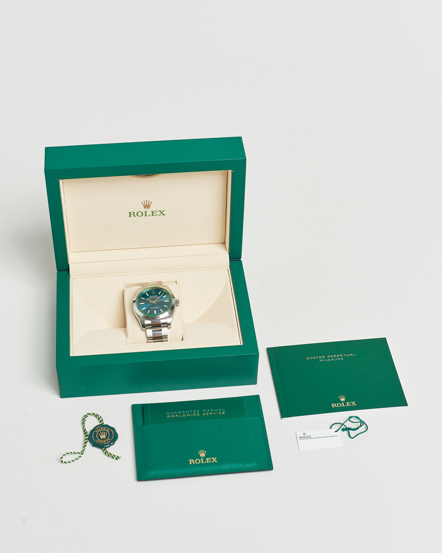 Men | Rolex Pre-Owned Milgauss | Rolex Pre-Owned | Milgauss