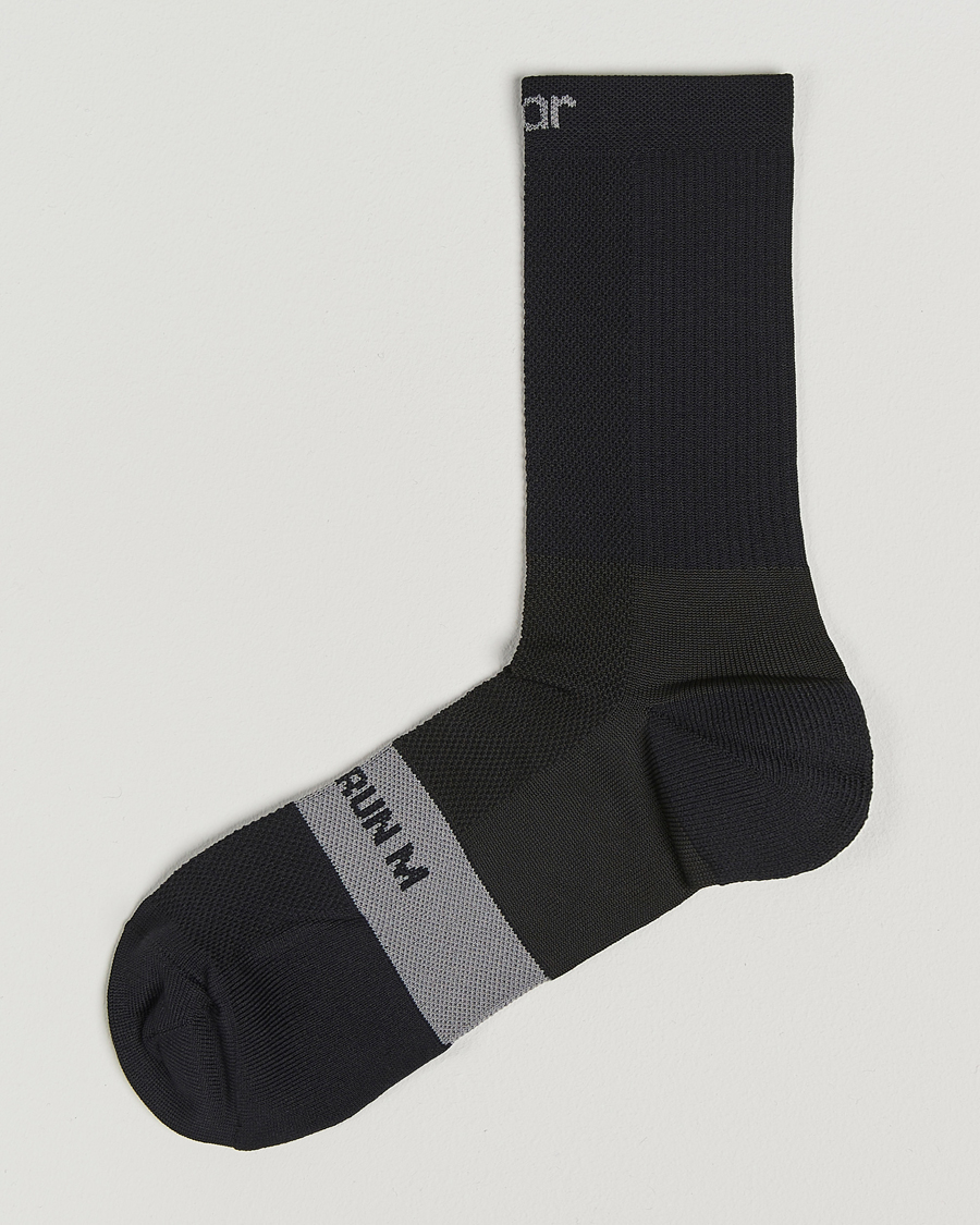 Men | Underwear & Socks | SOAR Running | Crew Run Sock Black