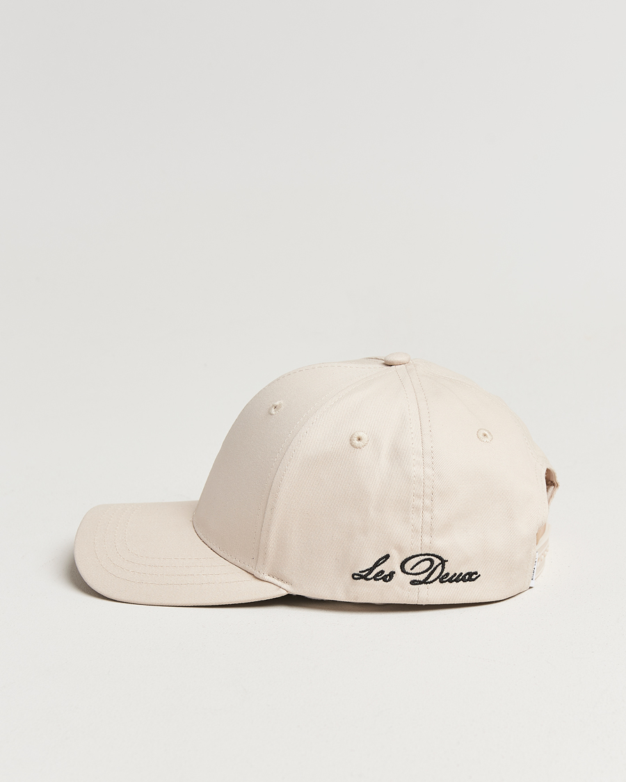 Men | Hats & Caps | LES DEUX | Crew Organic Baseball Cap Ivory