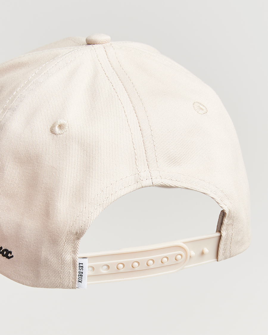 Men | Hats & Caps | LES DEUX | Crew Organic Baseball Cap Ivory
