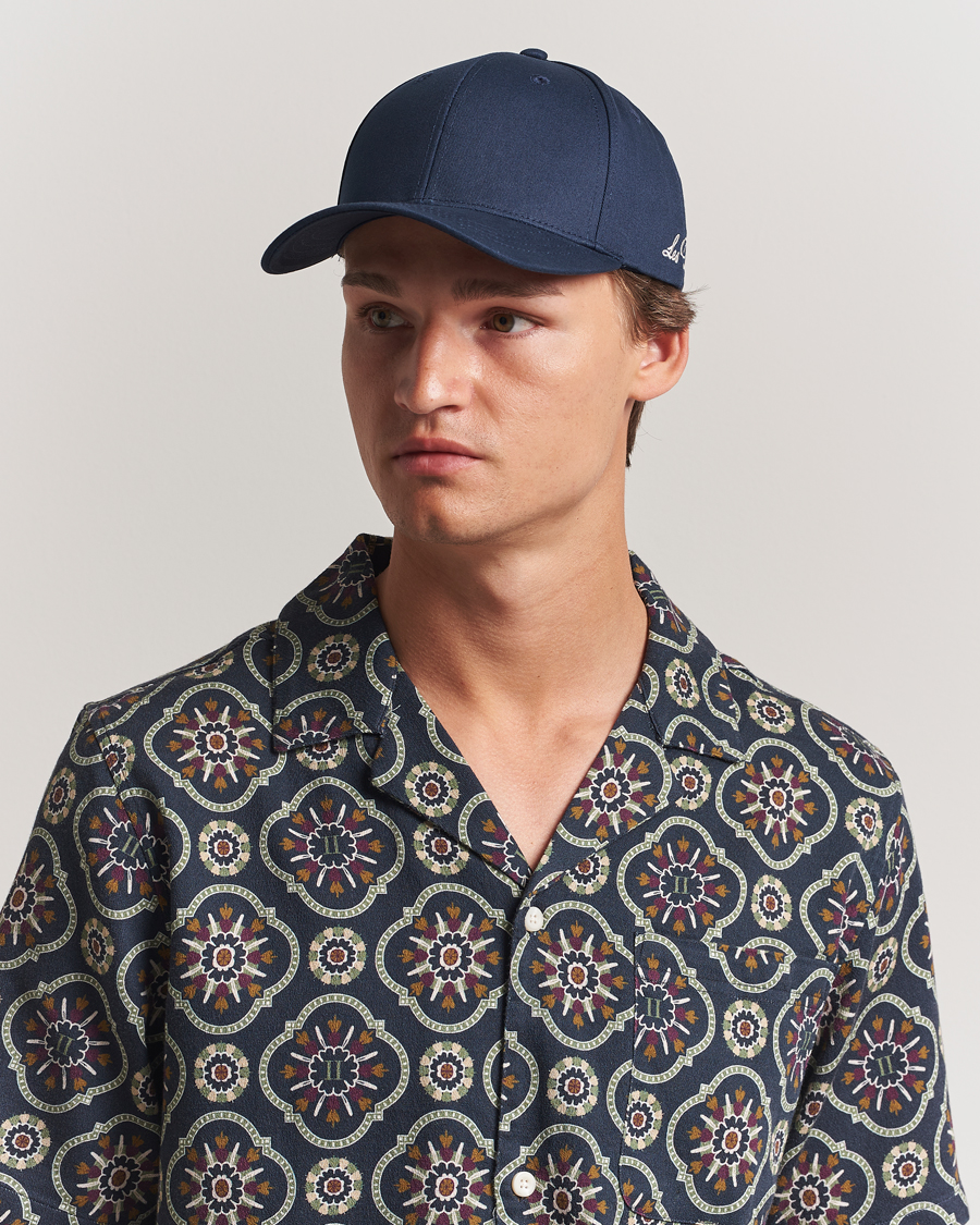 Men | Hats & Caps | LES DEUX | Crew Organic Baseball Cap Dark Navy