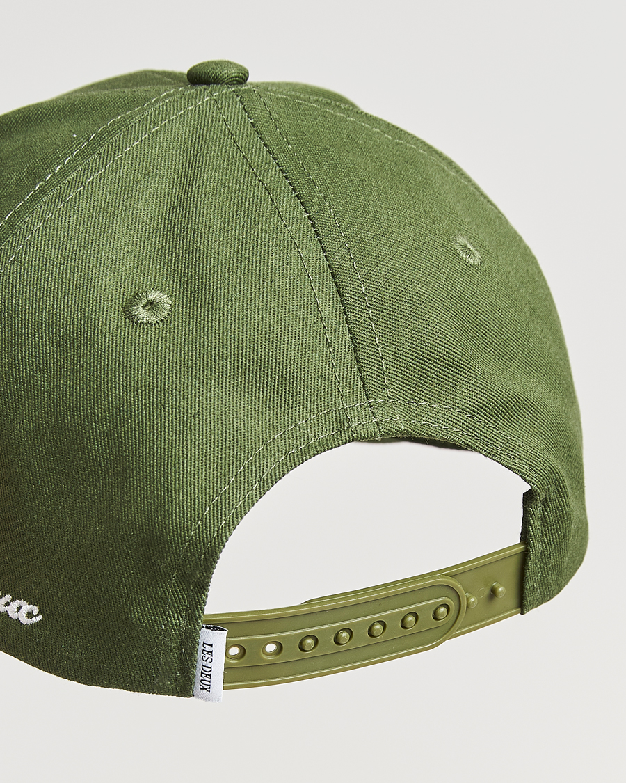 Men | Hats & Caps | LES DEUX | Crew Organic Baseball Cap Chive