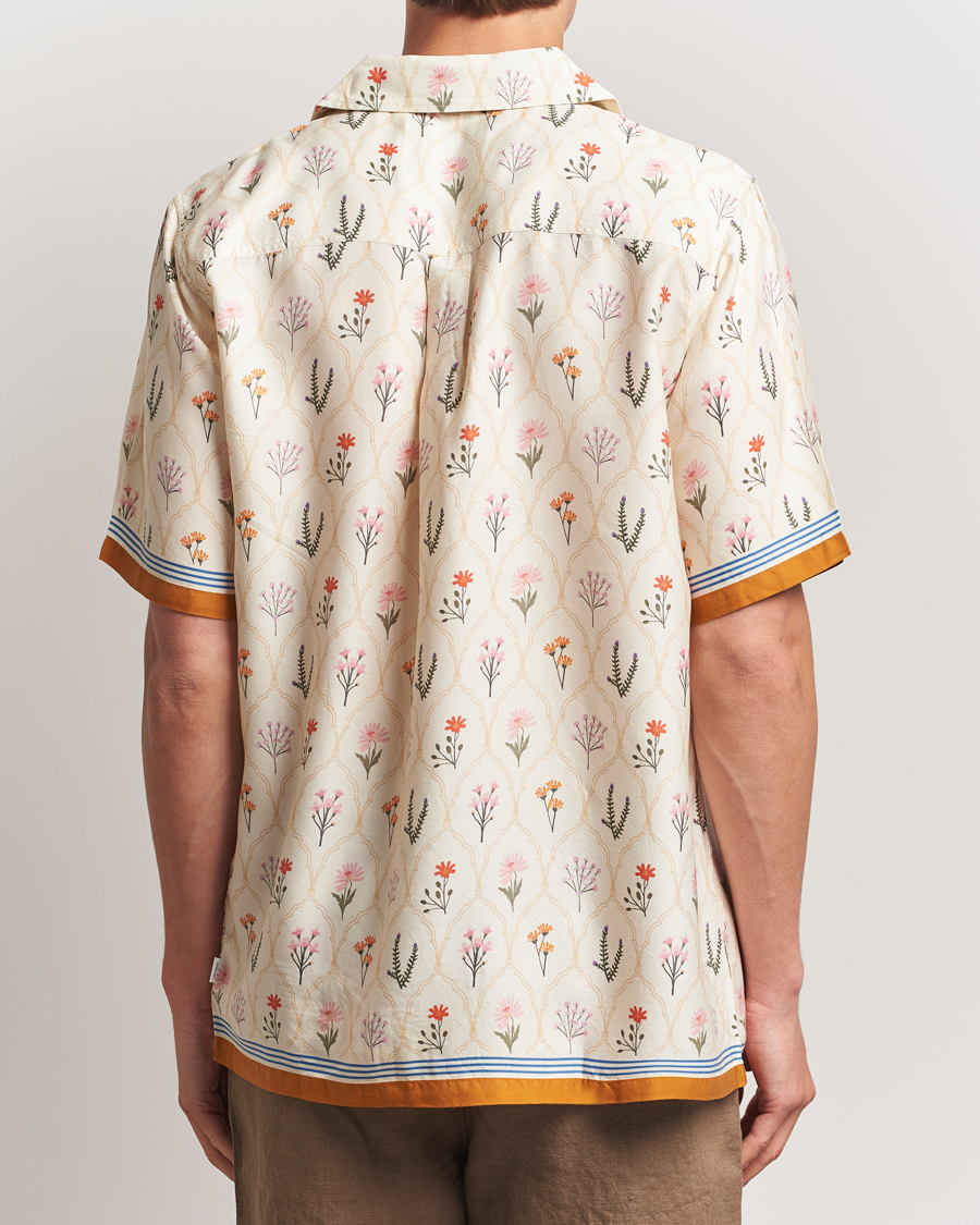 Men | Shirts | LES DEUX | Lucas AOP Wild Flower Shirt Ivory